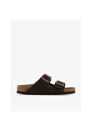 Womens Birkenstock Arizona Double-Strap Leather Sandals