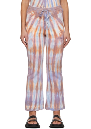 Raquel Allegra Multicolor Flood Tracker Lounge Pants