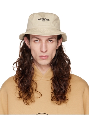 We11done Beige 1506 Bucket Hat
