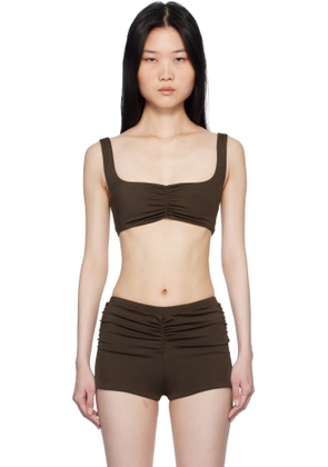 Belle Anna Brown Eira Bikini Top