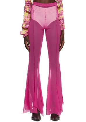 Feben SSENSE Exclusive Pink Trousers