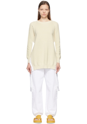 MM6 Maison Margiela Off-White Cotton Dress