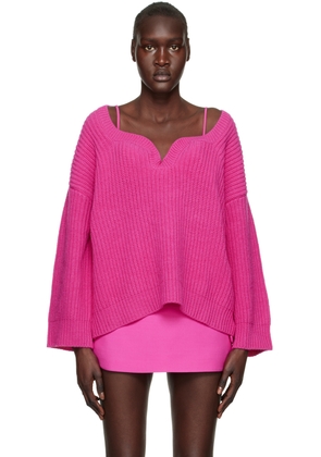 Valentino Pink Sweetheart Sweater