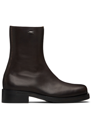OUR LEGACY Brown Camion Boots