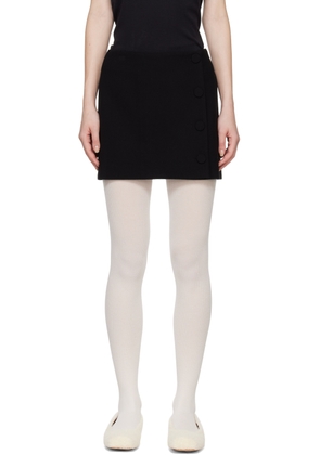 KIMHĒKIM Black Neo Emma Miniskirt