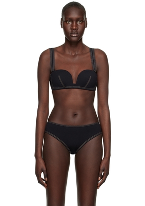 La Perla Black Wireless Bikini Top