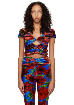 Magda Butrym Red Cut Out Camisole