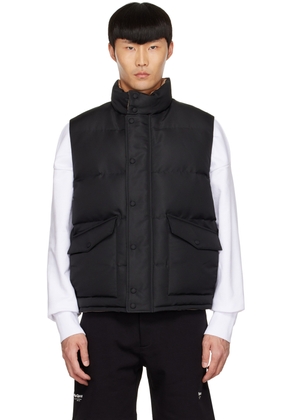 McQueen Black Polyester Vest