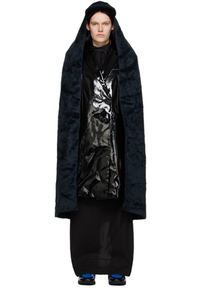 Raf Simons Navy Cape Cap