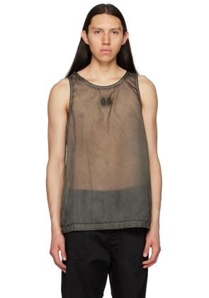 44 Label Group Gray Fango Sin Tank Top