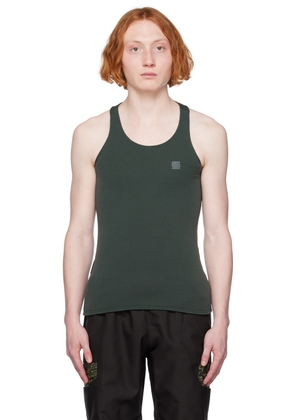 Olly Shinder Green Racerback Tank Top