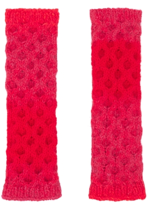 AGR Pink & Orange Hayley Fingerless Gloves