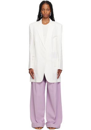 Sportmax White Edmea Blazer