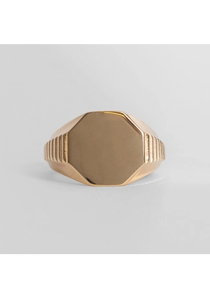 Gold-Plated Signet Ring