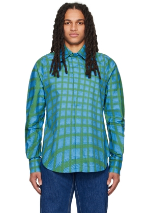 Bianca Saunders Blue Lamont Shirt