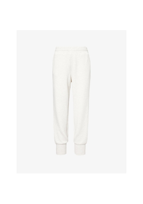 Womens Varley The Slim Cuff 27.5' Relaxed-Fit Mid-Rise Stretch-Woven Jogging Bottoms