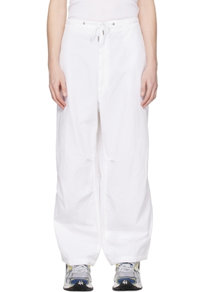 DARKPARK White Blair Trousers
