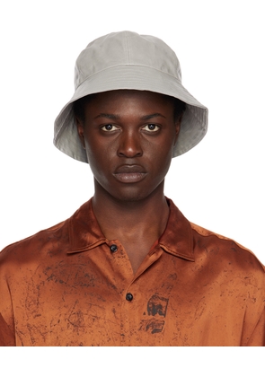 Song for the Mute Gray Coated Bucket Hat