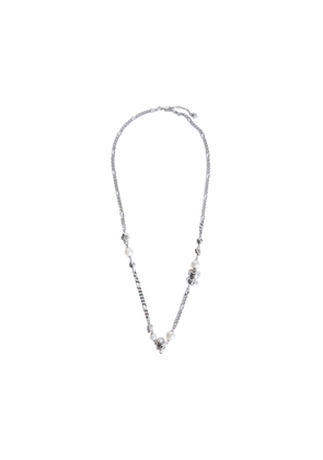 Skull and Pearl Necklace