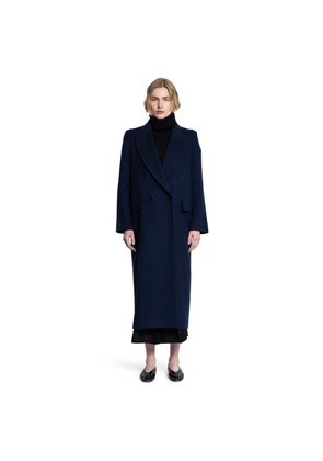 Wool Cashmere Double-Breasted Coat