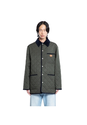 Quilted Nylon VLogo Jacket