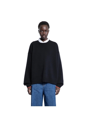 Cashmere Wool Web Sweater