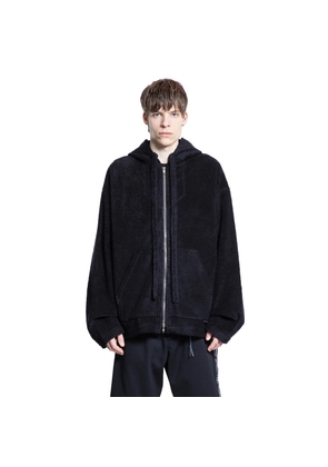 Cotton Terry Fleece Logo Zip-Up Hoodie