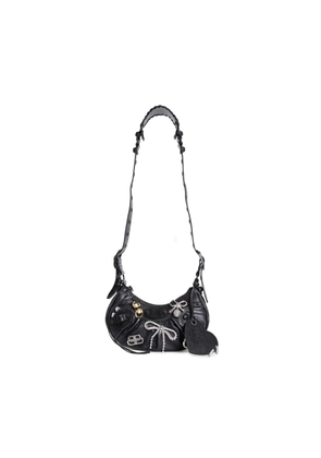 Le Cagole XS shoulder bag with pins