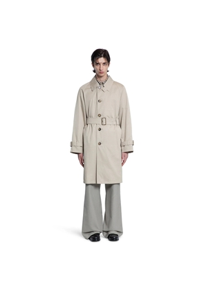 Long Gabardine Car Coat