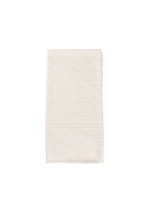 FF wool and metallic yarn shawl