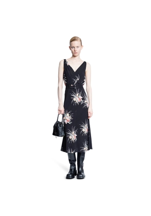 Printed Sablé Dress