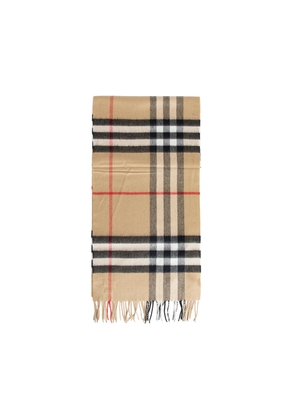 Signature Check Cashmere Scarf