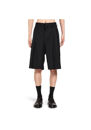 Tailored Shorts in Light Wool