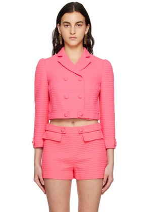 Moschino Pink Teddy Jacket