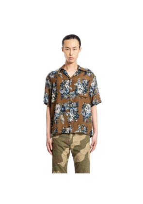 Silk Rayon Champêtre Maria Aloha Shirt