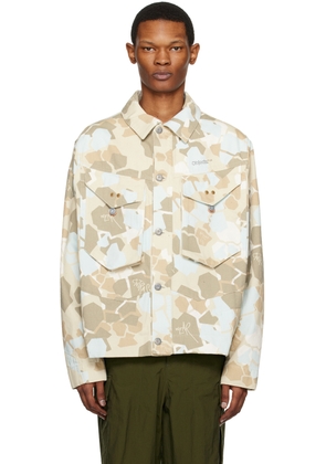 Objects IV Life Blue & Beige OBJ._002_201 Denim Jacket