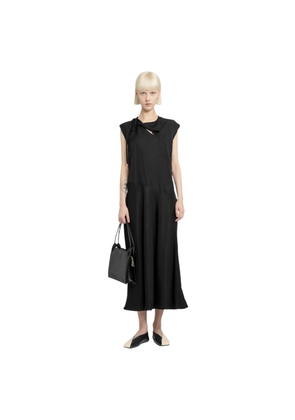 JIL SANDER WOMAN BLACK DRESSES
