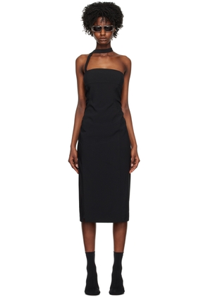 HYEIN SEO SSENSE Exclusive Black Midi Dress
