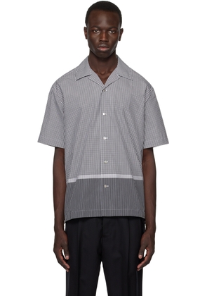 Dunhill Black & White Check Shirt