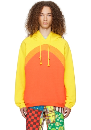 ERL Yellow & Orange Rainbow Hoodie