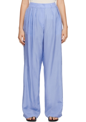 The Frankie Shop Blue Tansy Trousers