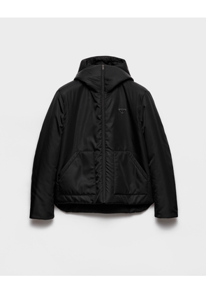 Re-Nylon hooded jacket
