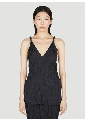 TOTEME Crinkled Top - Woman Tops Black Eu - 32