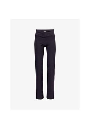 Womens Adanola Ultimate Wrap-Over High-Rise Yoga Trousers