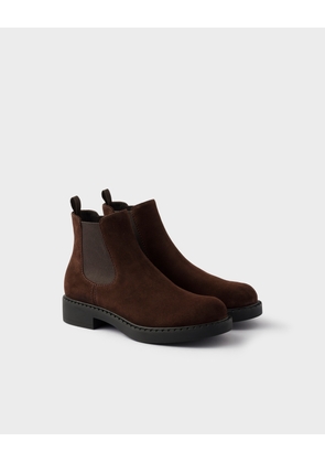 Suede Chelsea boots