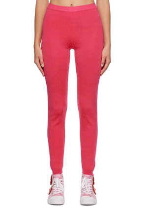Moschino Pink All Over Leggings