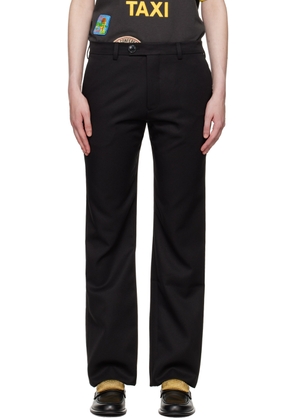 Martine Rose Black Bumster Trousers