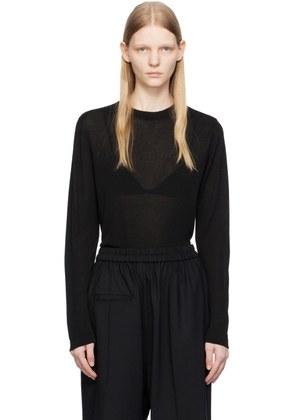 Cordera Black Rib Long Sleeve T-Shirt