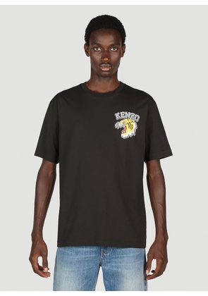 Kenzo Tiger Short Sleeve T-shirt - Man T-shirts Black S