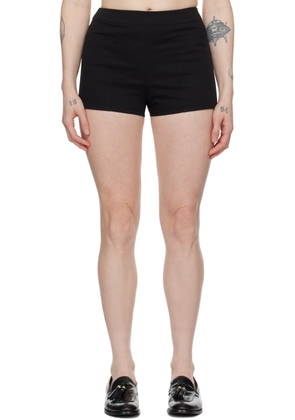 Max Mara Black Drawstring Shorts